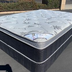 Queen Ortho Bamboo Pillow Top Mattress!!