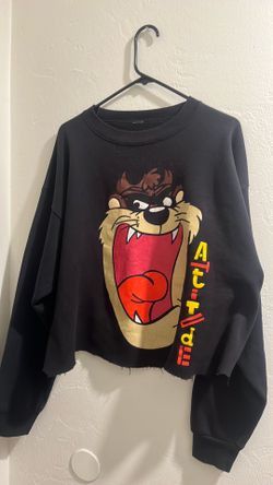 Tasmanian devil black long sleeve shirt