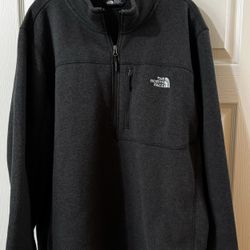 The North Face Half Zip Fleece (Gray) XXL