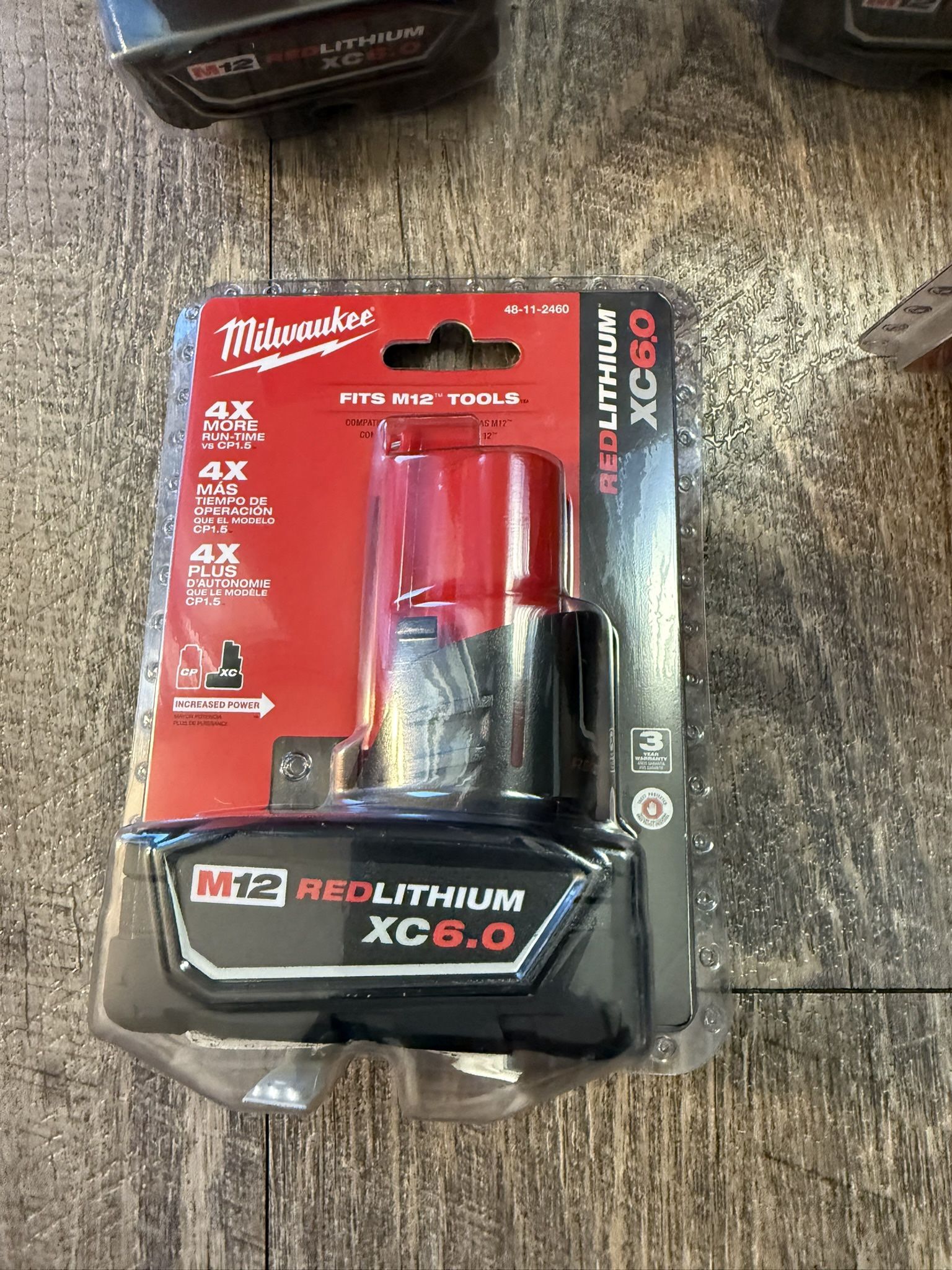 Milwaukee M12 Battery xc6.0
