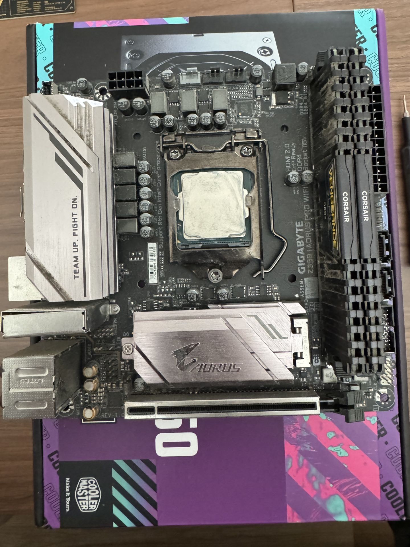CPU + Motherboard + Ram + SSD PC Combo