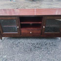 TV Stand Hardwood Ashley