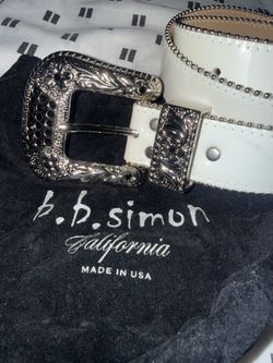 Authentic B.B Simon Belt