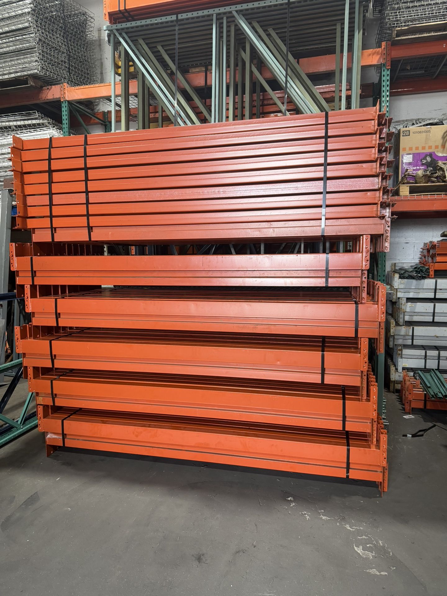 Home Racking 8ft 8ft Heavy Duty Pallet Rack Beams for Sale in Miami, FL - OfferUp