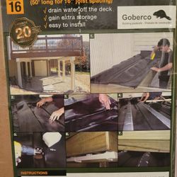 Z Folds Under Deck Drainage System (Goberco)