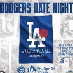 Dodgers Date Night Blanket 