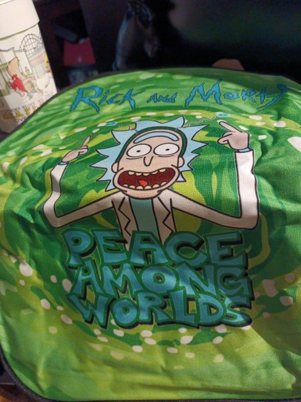 Rick And Morty Peace Among The Worlds Backpack π