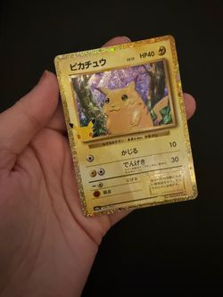Pikachu 30th Celebration Classic Collection-Japanese Pokemon Card