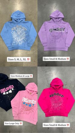 Sp5der Hoodies (Every Picture Has Sizes Available)