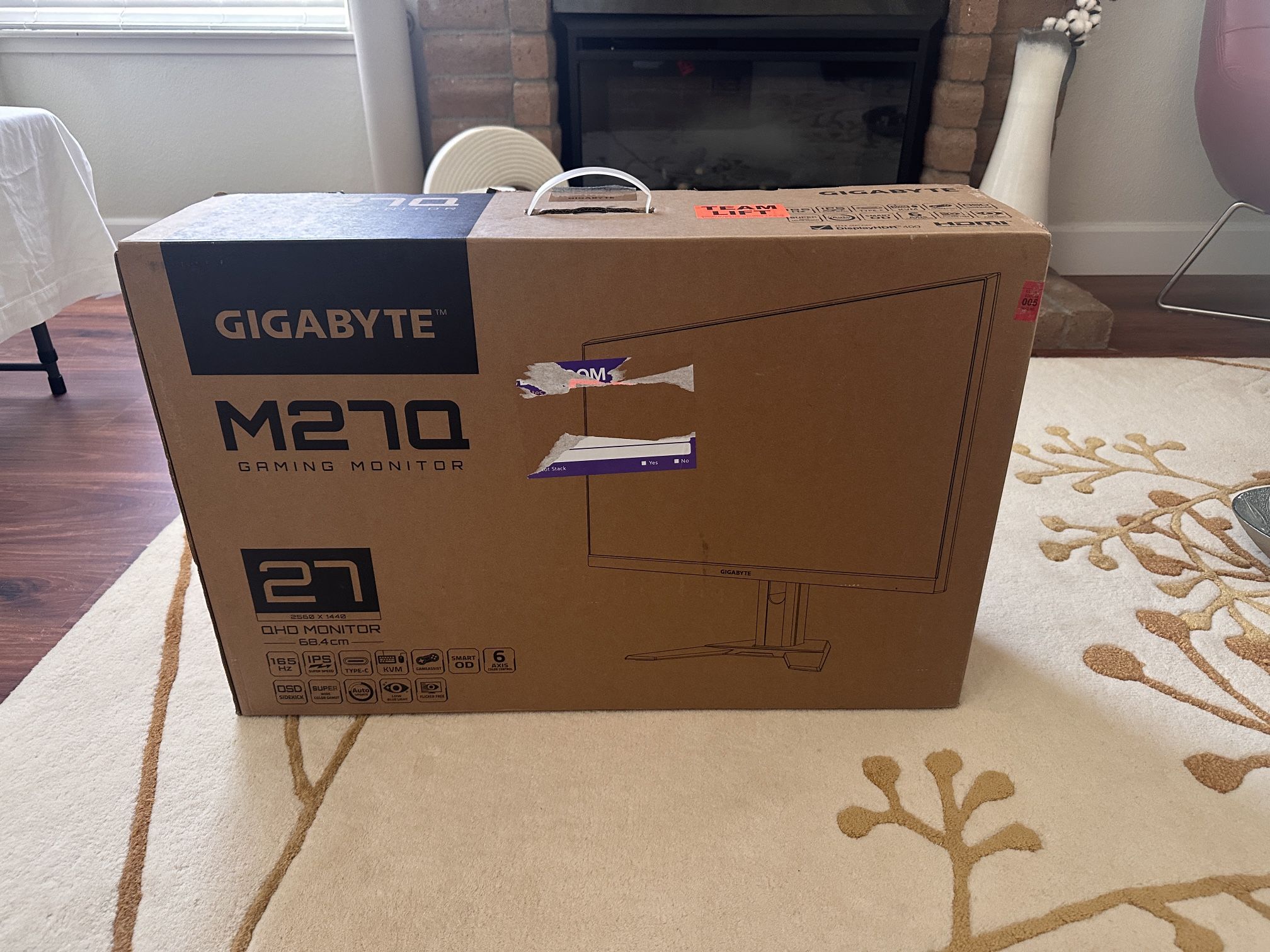 Gigabyte M27Q Gaming/Office 27” 1440p Monitor