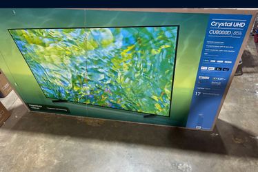 Brand new Samsung - 85" Class CU8000 Crystal UHD 4K Smart Tizen TV  $1049  Feel free to message me if you have any questions  Check out my profile for