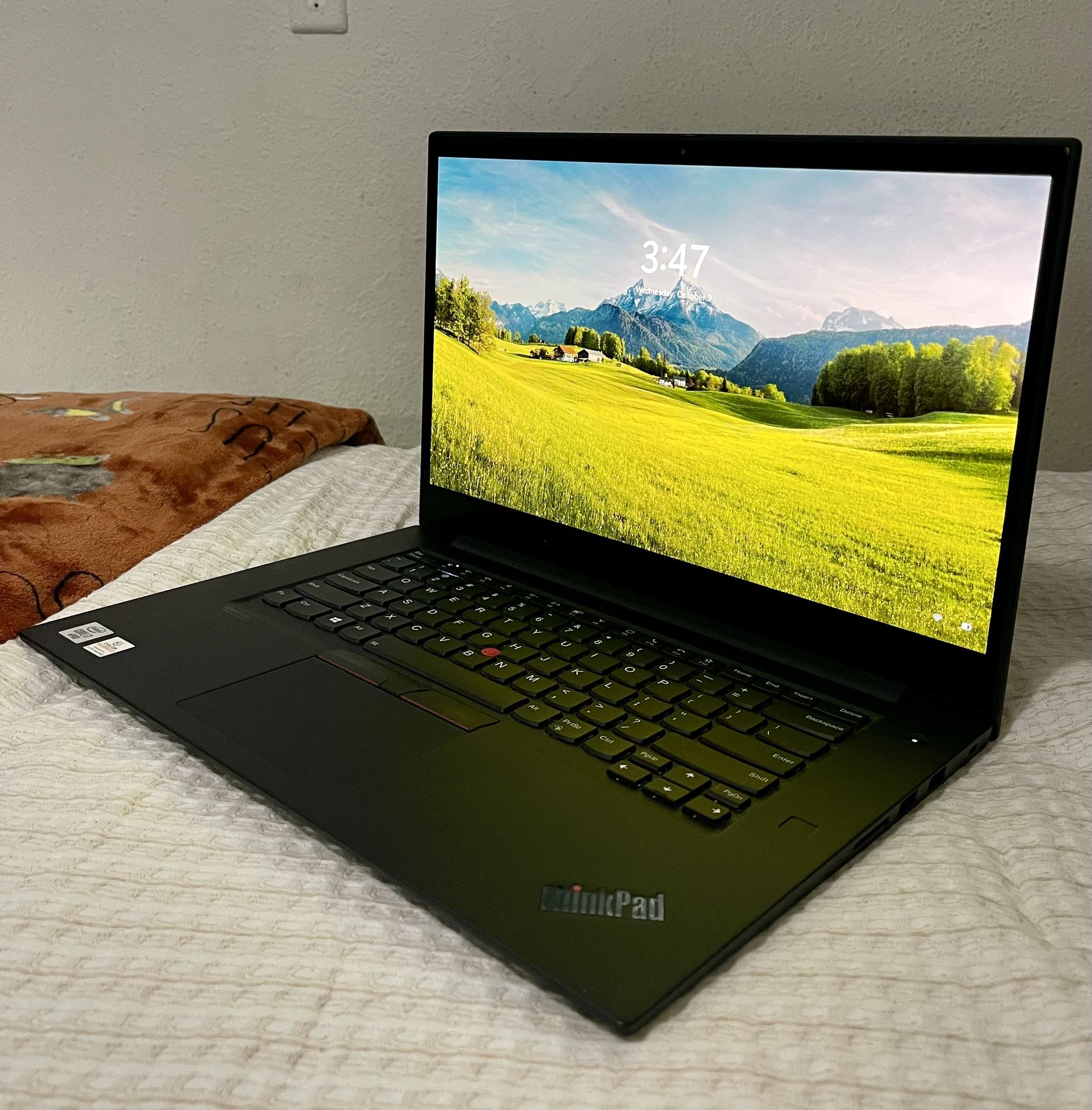 Lenovo ThinkPad P1 Gen 3, i7-10850H 2.70Ghz, 64GB NVMe, 512GB, 4K Touch Screen