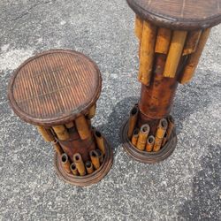 2 Bamboo Stands