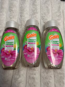Gain Rinse + Renew Fabric Rinse Hibiscus Hula 3-Pack
