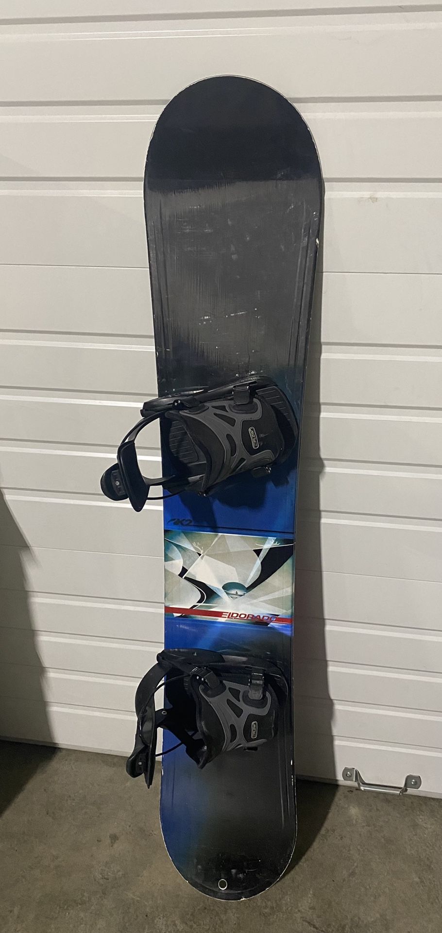 K2 Eldorado Snowboard With Flo Step In Bindings
