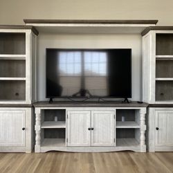 All Wood Entertainment Center 