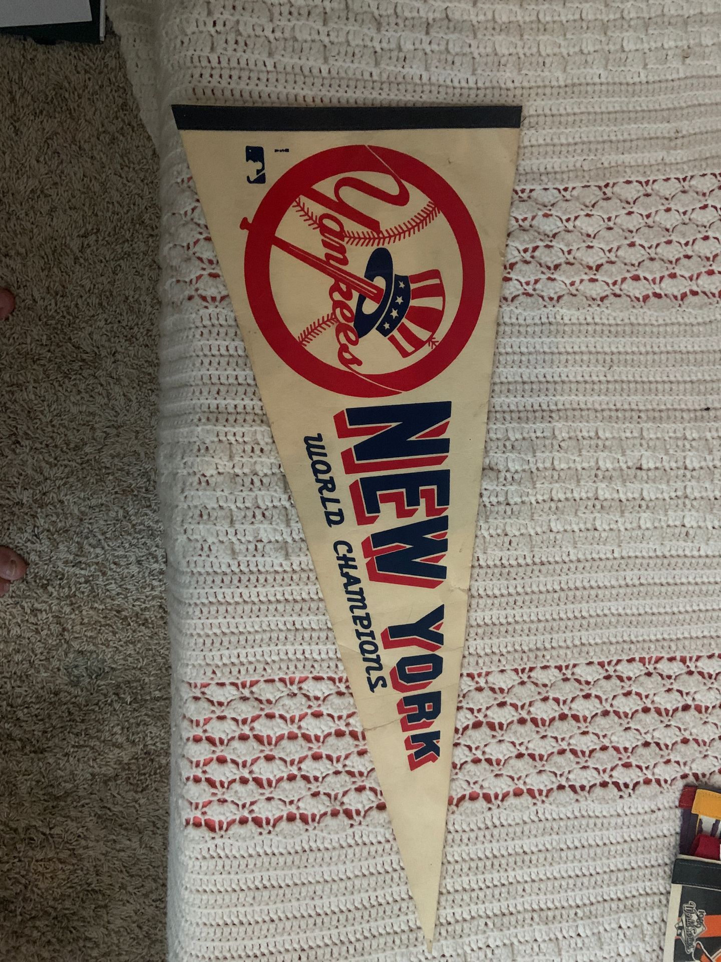 1980’s New York Yankees Vintage Pennant Full size
