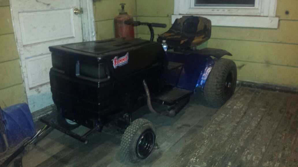 Lowered mower