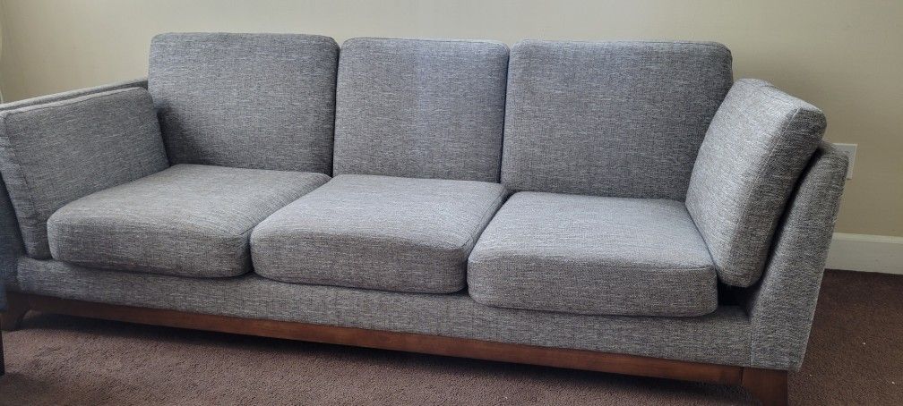 Article. Ceni 83" Sofa - Quarry Gray (Couch)