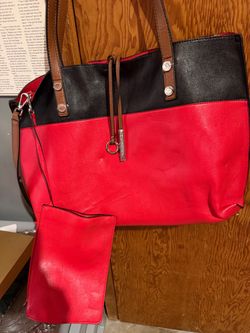 Calvin Klein red purse