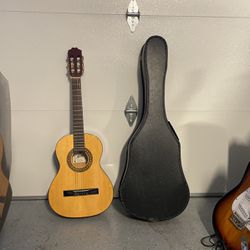 Acoustic Guitar & Case