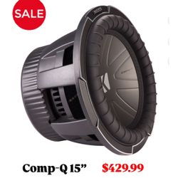 Kicker Comp-Q 15”/12”/10”