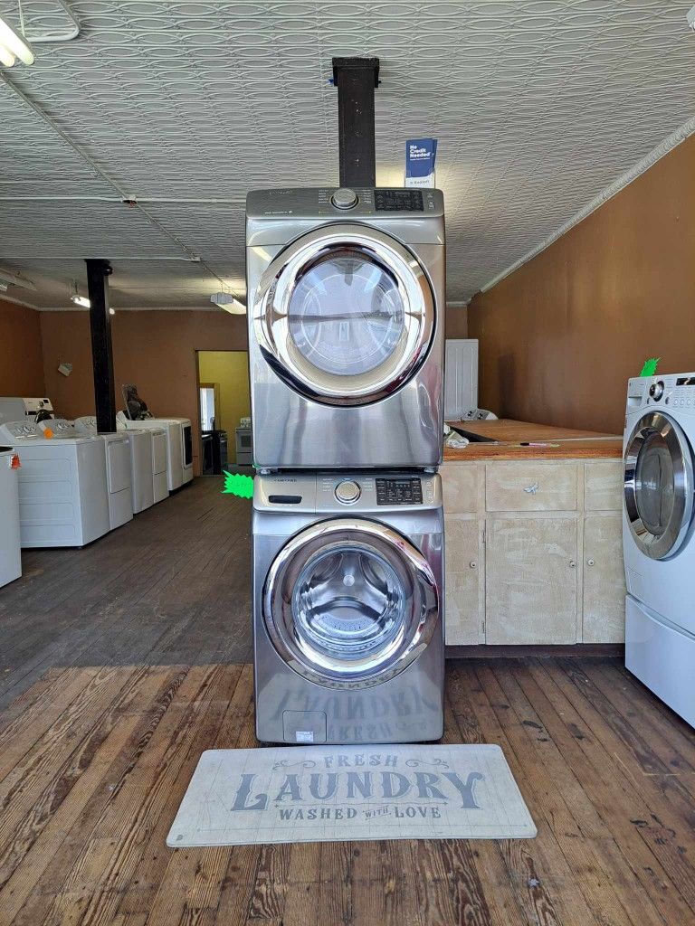 Samsung Heavy Duty Super Capacity Washer And Electric Dryer Set Nice And Clean Financing Available 