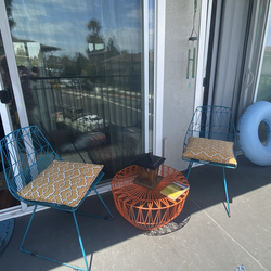 Patio furniture/storage cube