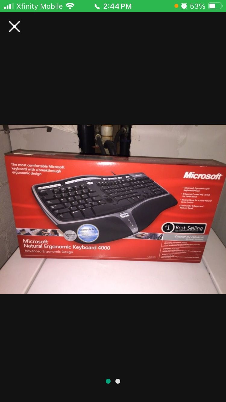 Microsoft Ergonomic Keyboard