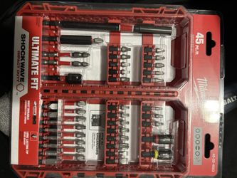 Milwaukee 48-32-4023 SHOCKWAVE Impact Duty Steel Driver Bit Set (45-Piece)