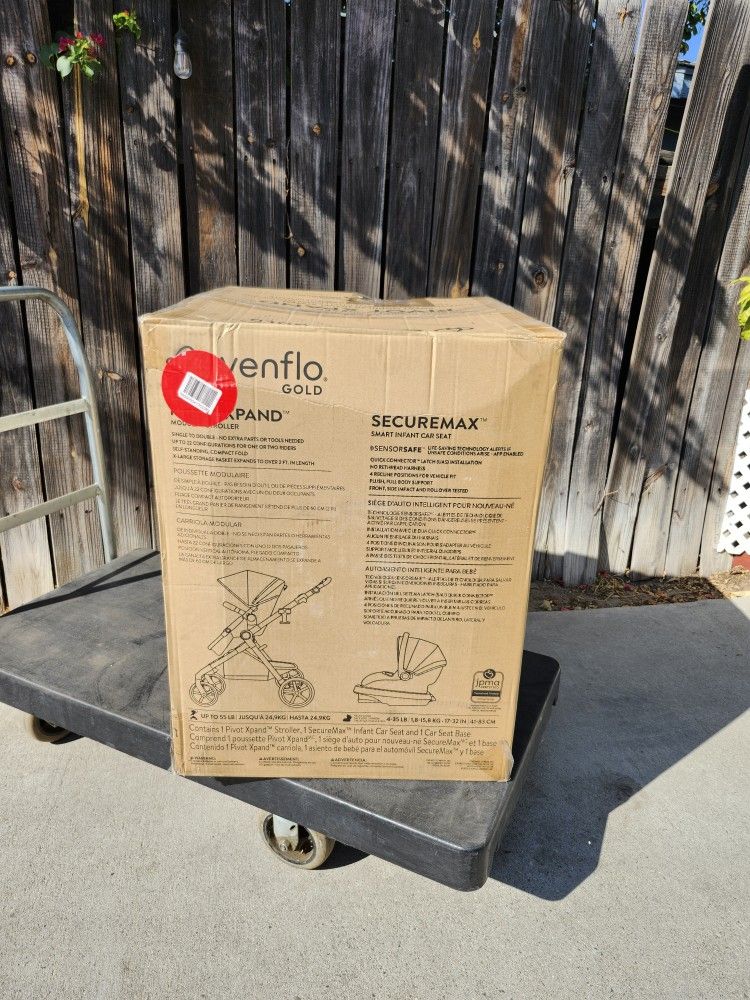 Evenflo Gold Pivot Poussette Double Evenflo Pivot Xpand Travel
