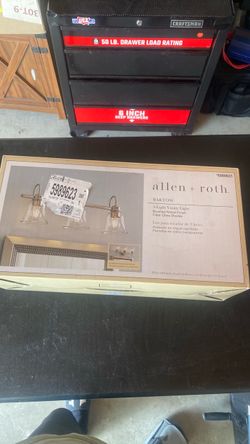 Allen + Roth Bartow 3-Light Vanity Light