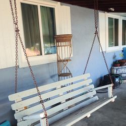 Mid Century Porch Swing from panorama city