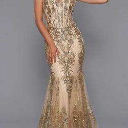 Stella Gold dress