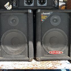 CRATE Pro Audio Speakers