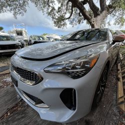 KIA STINGER GT LINE AWD PARTS HOOD FENDER RADIATOR SUPPRT DOOR HEADLIGHTS