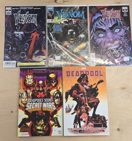 Marvel Comics Venom And Deadpool