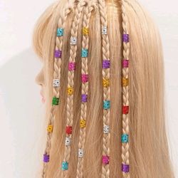 60 Pc Hallow Cut Hair Rings