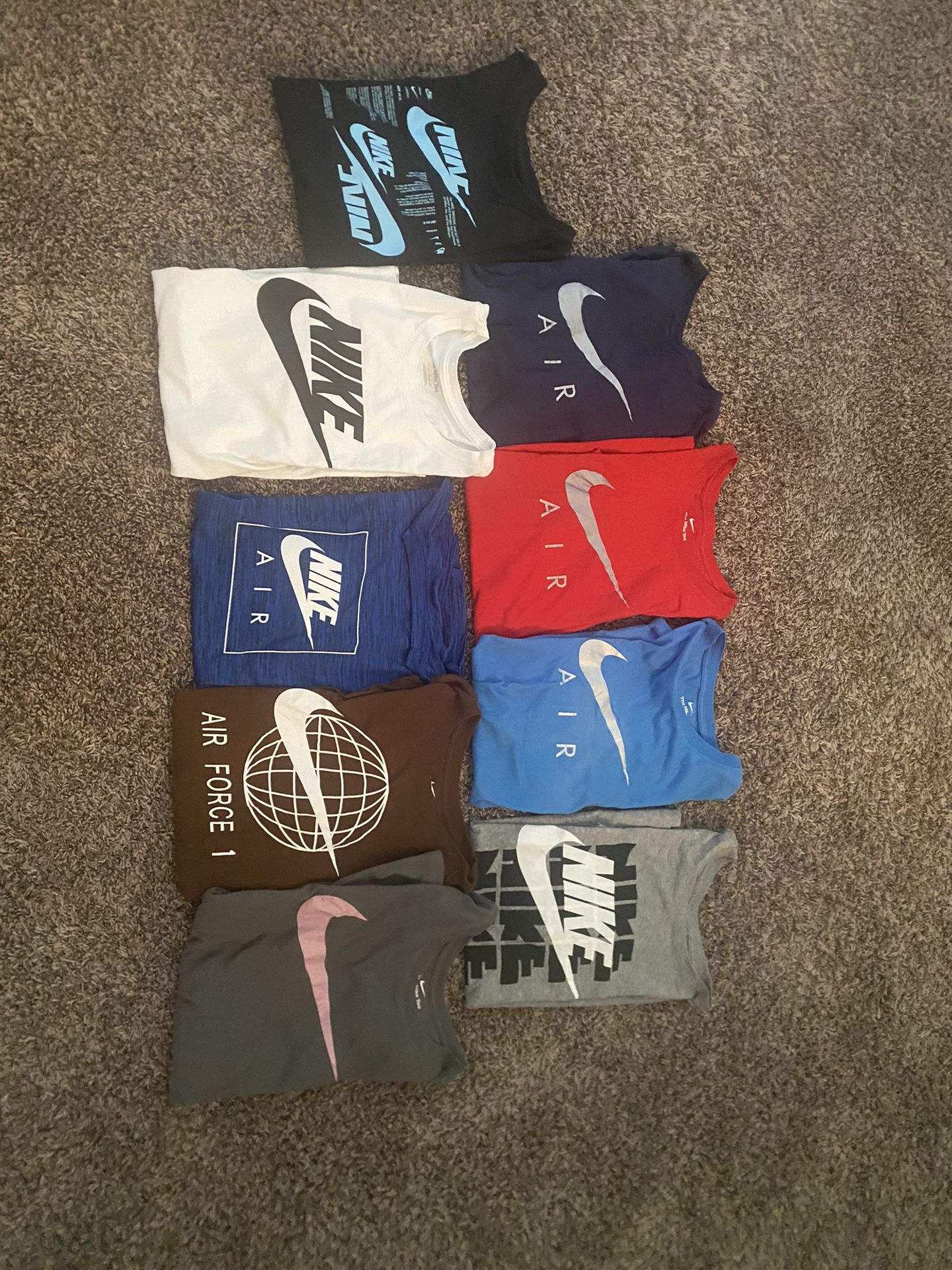 Men’s Nike T shirt’s All size Small