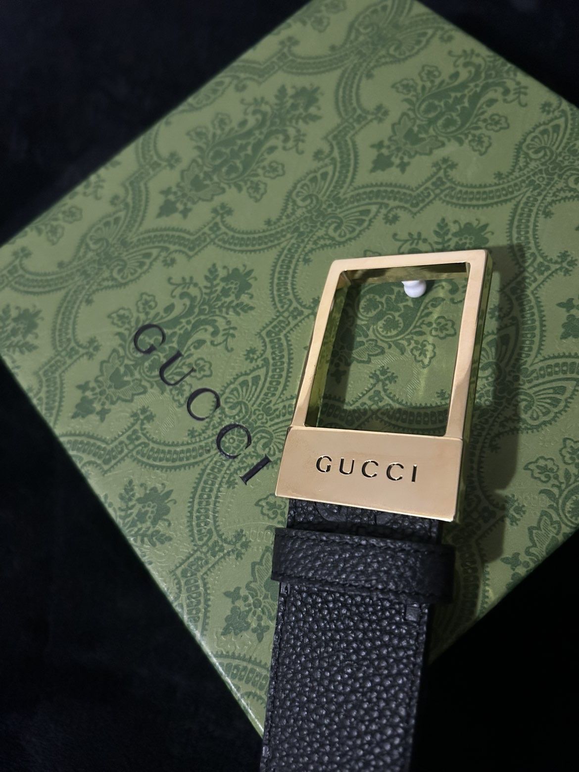 Gucci Leather Belt size 36
