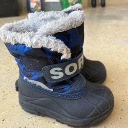 Sorel Kids Snow Boots, Size 9