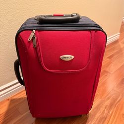 21” Red carry on luggage like new