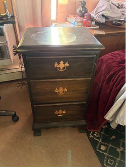 Chippendale style Solid Oak End Table