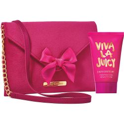 NWT JUICY COUTURE Crossbody Bag & Body Lotion Duo