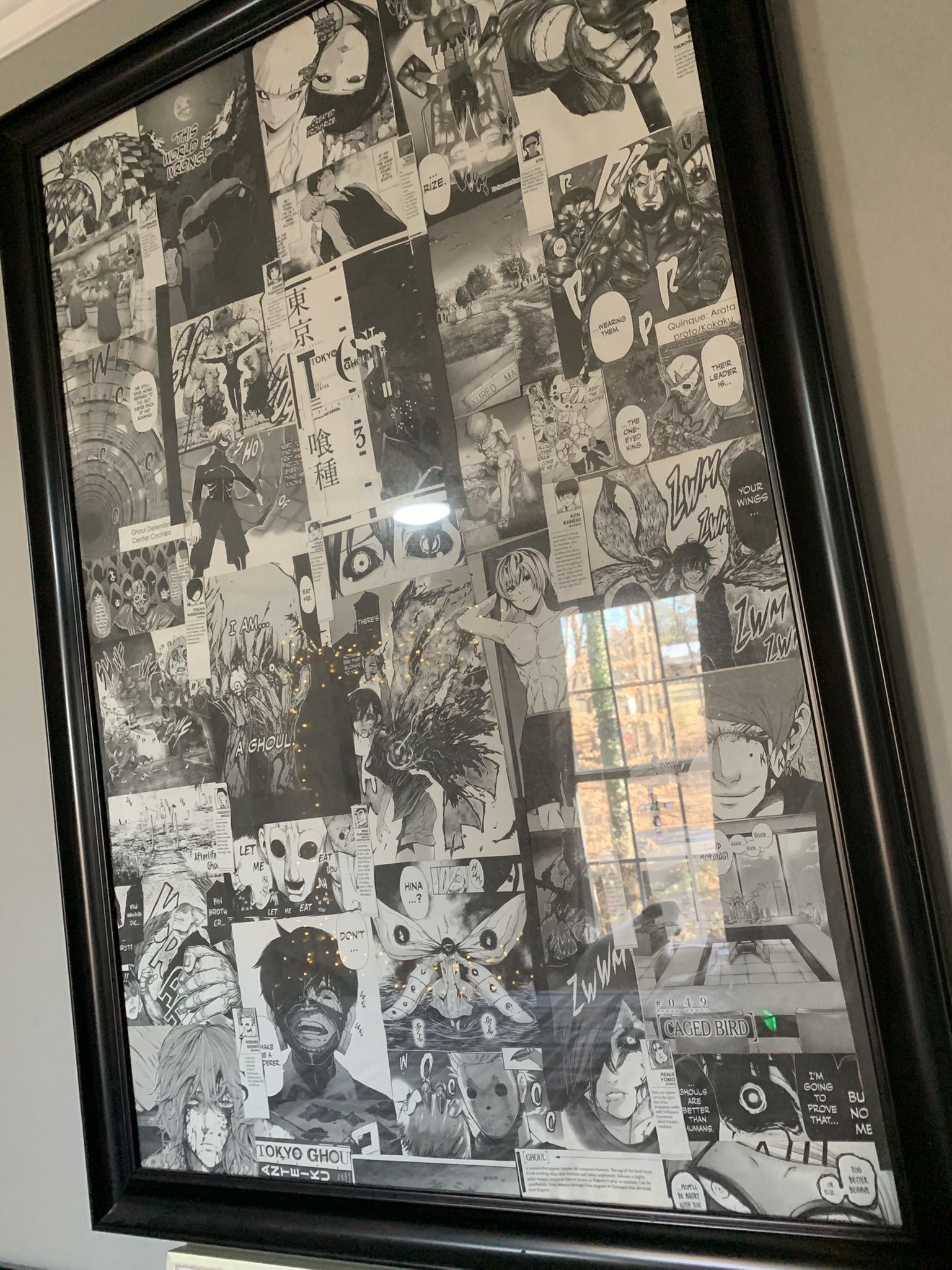 Tokyo Ghoul Homemade Art Collage