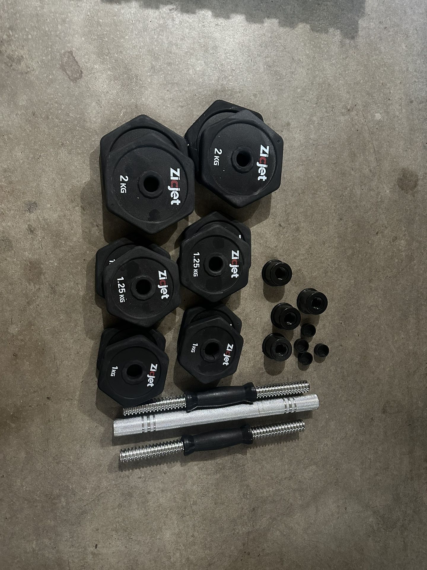 Adjustable Barbell Set