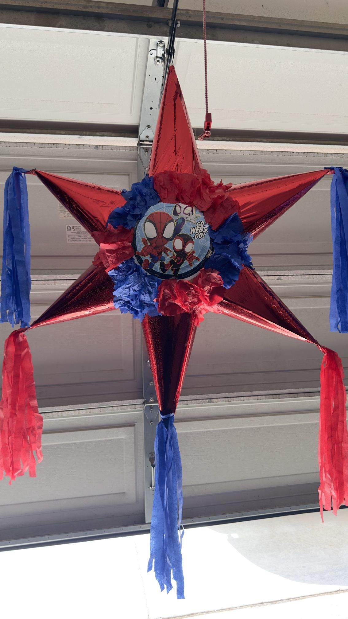 Spidey Star Pinata