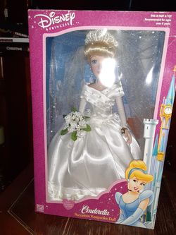 Disney Cinderella wedding porcelain doll