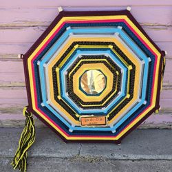 Vintage Ojo De Dios Yarn Decor by Michael