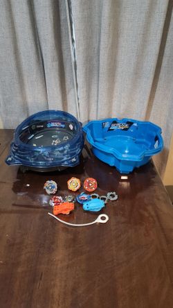 Beyblade burst stadiums and beyblades lot